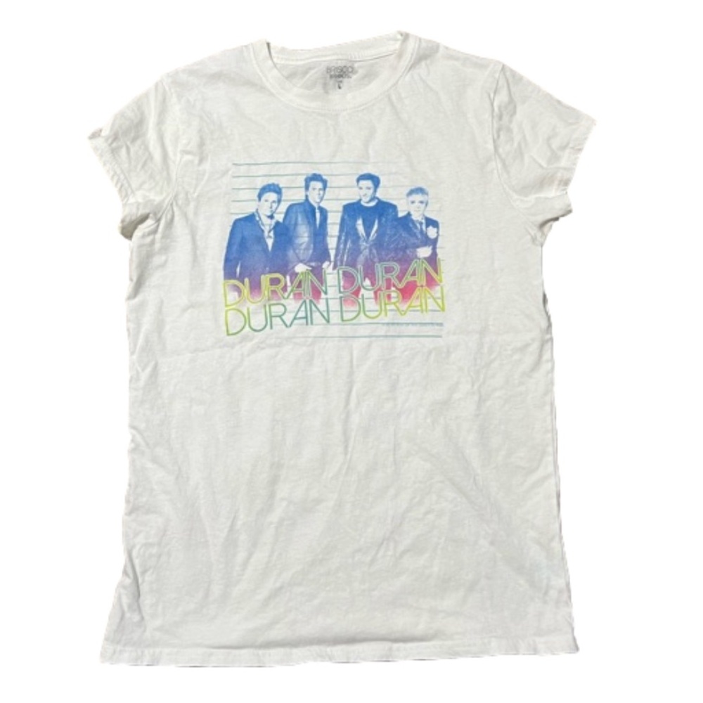 Duran Duran Graphic White Tee - Short Sleeve